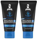 Muuchstac Mens Ocean Moisturizer & Sunscreen Matte Look Spf 18+ Cream - 45 ml (Pack of 2)