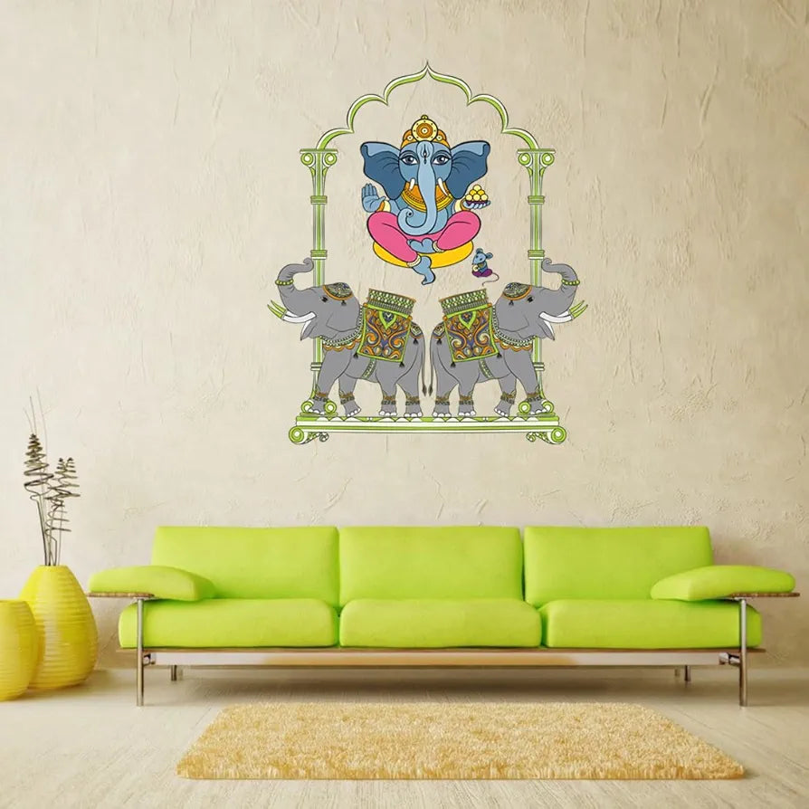Rangoli Vinyl Wall Sticker Self-Adhesive Wall Decor Parent 5 Design-25