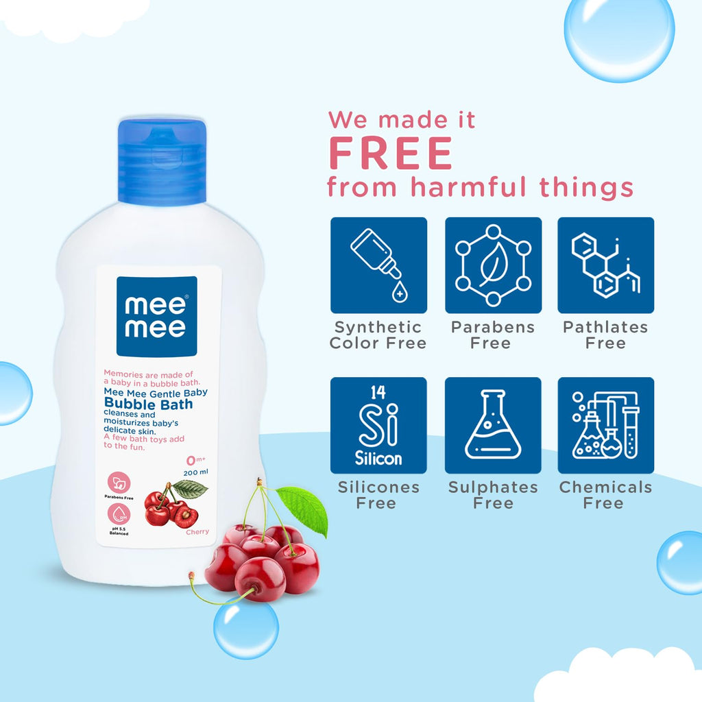 Mee Mee Foamy Baby Body Wash & Bubble Bath - 400 ml
