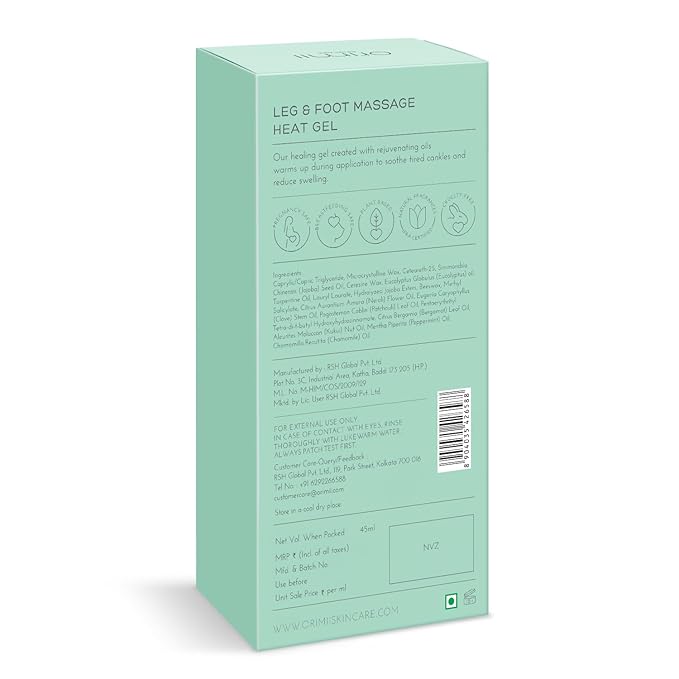 Orimii Leg & Foot Massage Gel For Pain Relief - 45 ml