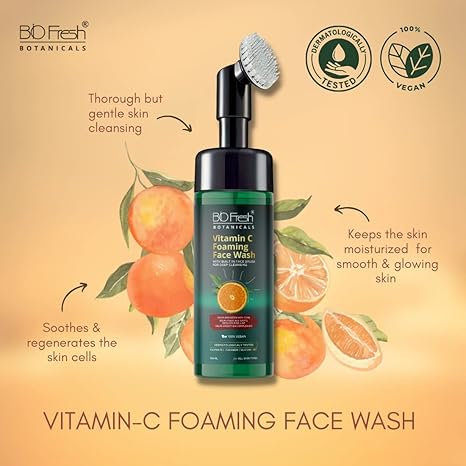 Biofresh Botanicals Vitamin C Foaming Face Wash - 150 ml