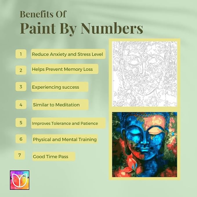 Tulip N Turtle Scarlet Macau Diy Acrylic Paint by Number Kit for Adults Kids Beginner Number Painting Kit for Adults