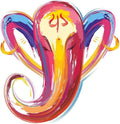 Rangoli White Glossy Vinyl Wall Sticker Premium Self-Adhesive Waterproof Decorative Parent-2 Design-13