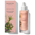 Daughter Earth Aha Bha Pha Exfoliating Cleanser | Daily Routine Face Wash With Fruit Enzymes - 100 Ml
