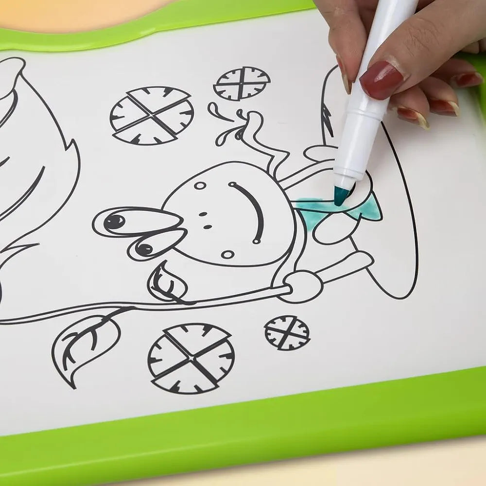 Wishkey Plastic Word Pad Educational Board with Marker Pen Drawing Erasable Writing Graffiti Early Education Toy