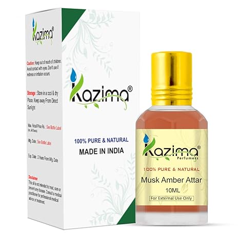 Kazima Musk Amber Attar Perfume