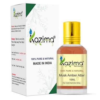 Kazima Musk Amber Attar Perfume