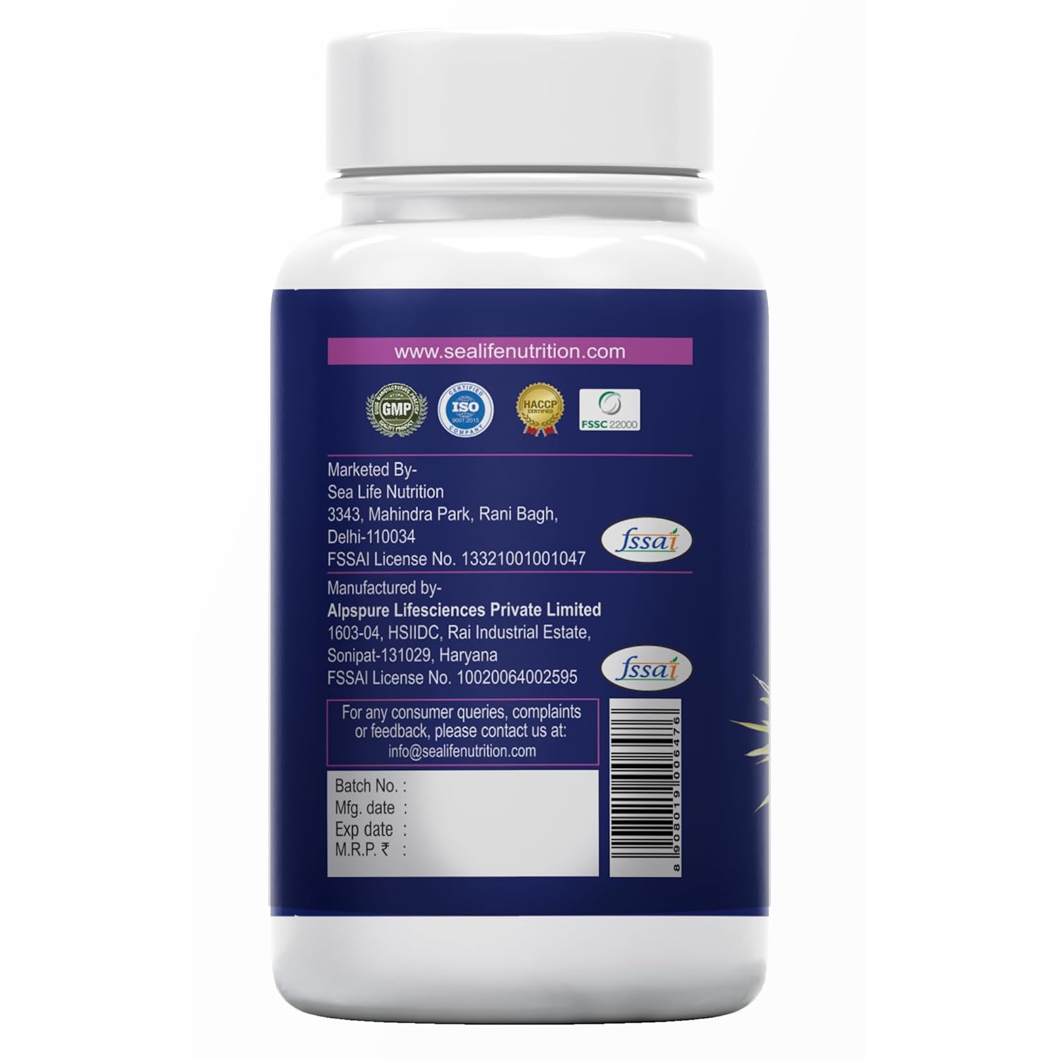 Sea Life Milk Thistle Extract Tablets | Silymarin 80% | Liver Cleanse Detox Support Supplement 600 mg (60 Tablets) Support Protection Against Fatty Liver |For Men And Women
