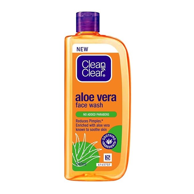 Clean & Clear Aloe Vera Face Wash - 240 ml