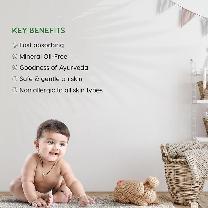 ShuShu Babies Gently Nourishing Baby Massage Oil - 60 ml