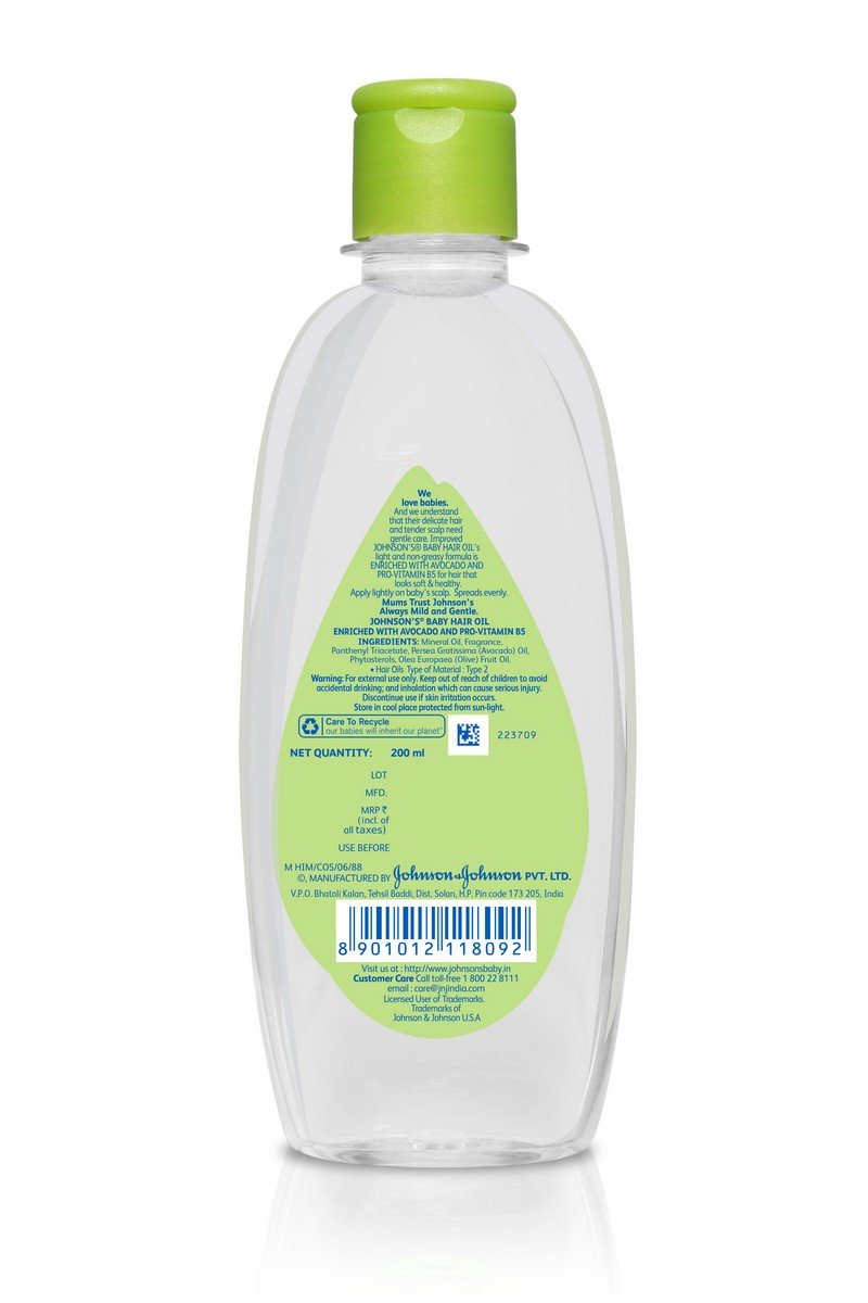 Johnson's Baby Hair Oil with Avocado