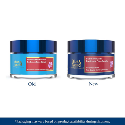 Blue Nectar Shubhr Kumkumadi Brightening & Radiance Face Scrub