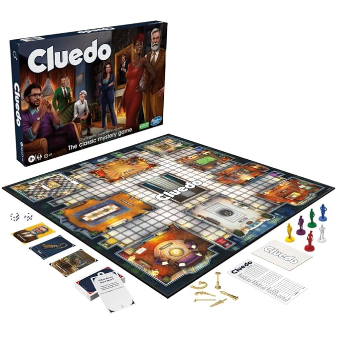 Hasbro Gaming Clue Board Game Reimagined Clue Game