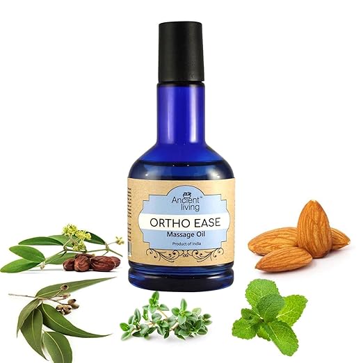 Ancient Living Organic Ortho Ease Pain Relief Massage Oil - 100 ml