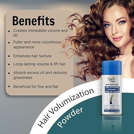 Ktein Natural Plant Based Volumizing Hair Detox Shampoo - 25 gms