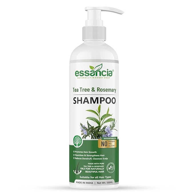 Essancia Tea Tree & Rosemary Oils Shampoo - 500 ml