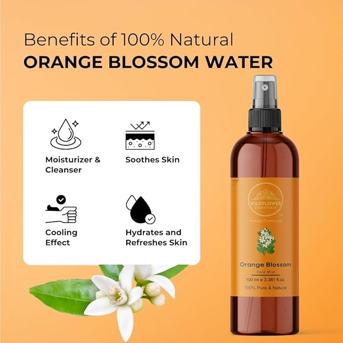 Wildflower Essentials Neroli Water - 100 ml