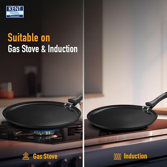 Kent Hard Anodised Dosa Tawa 30 Cm