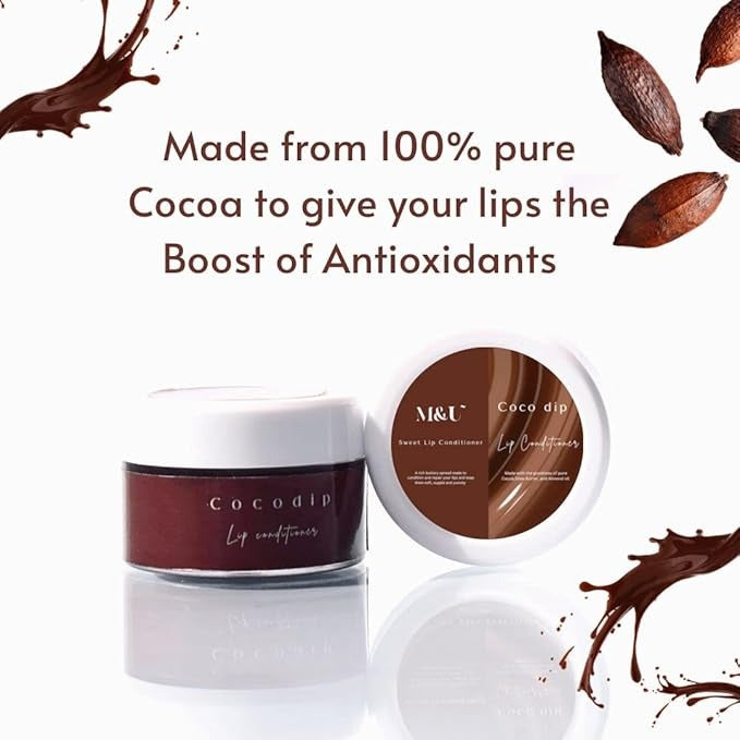 M&U Coco Dip Chocolate Lip Conditioner - 10 gms