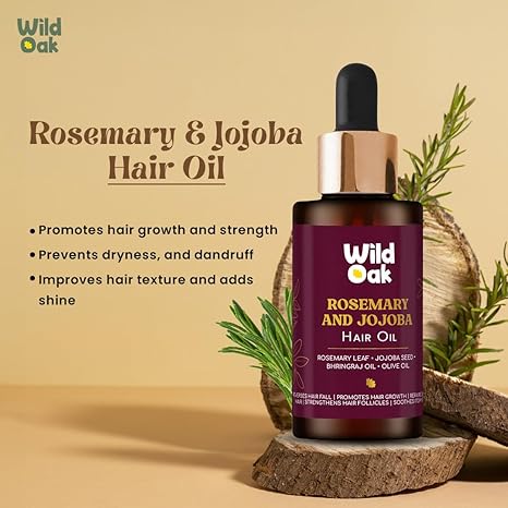 WildOak Rosemary Hair Oil - 50 ml
