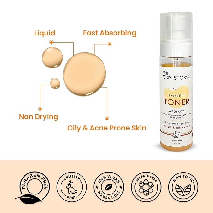 The Skin Story Hydrating & Pore Minimizing Toner - 100 ml