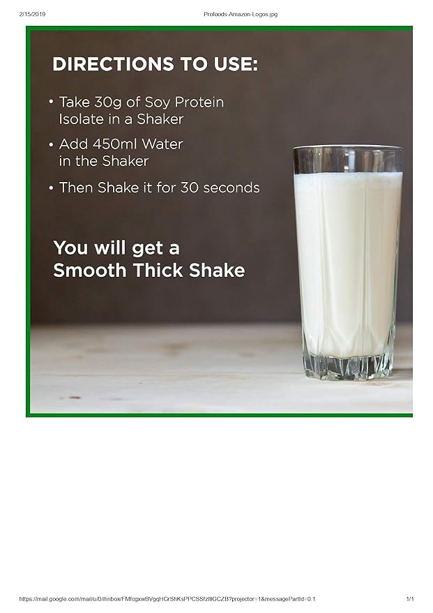 Profoods Soy Protein Isolate 90% Powder