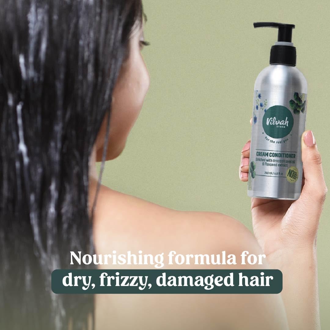 Vilvah Store Hair Cream Citrus Conditioner - 200 ml