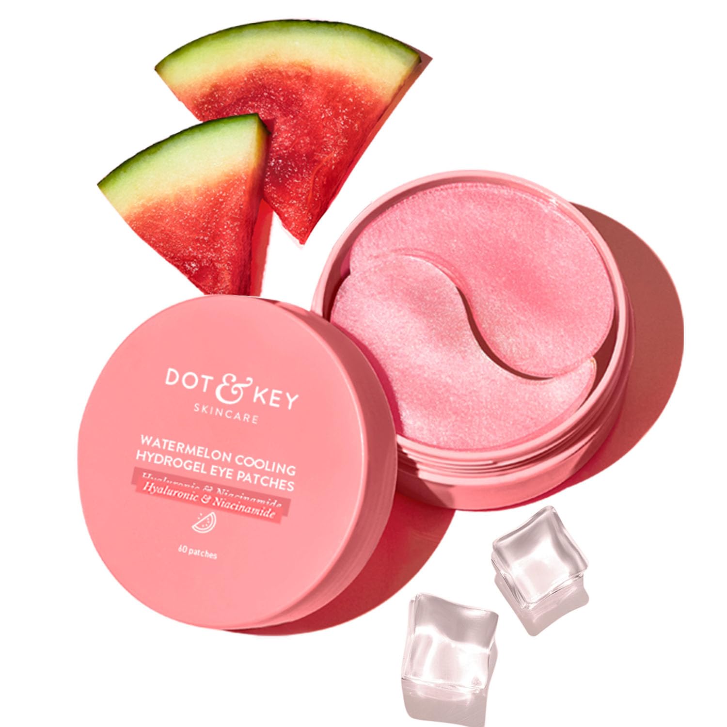 Dot & Key Watermelon Cooling Hydrogel Eye Patches -60 pcs