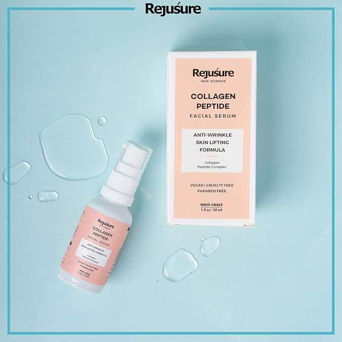 Rejusure Collagen Peptide Face Serum - 30 Ml | Pack of 2