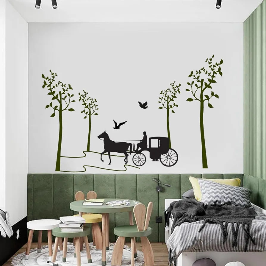 God & God's Vinyl Large Wall Reusable Self-adhesive Sticker Just Peel & Stick Size 50 or 60 Cm Code Gs183