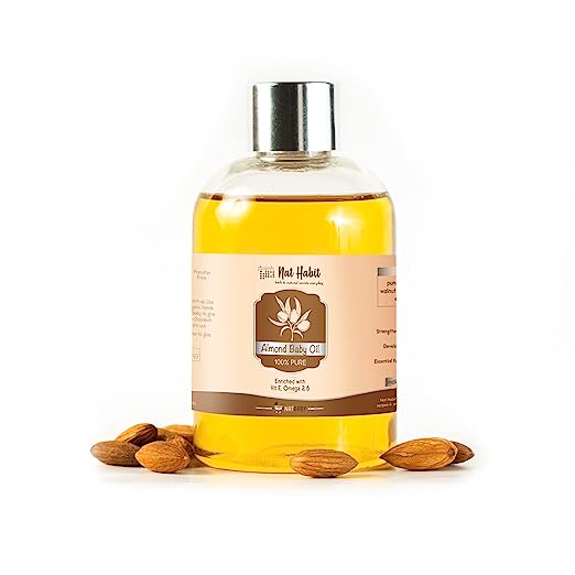 Nat Habit Pure Almond Baby Oil