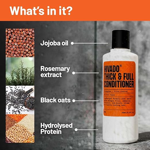 Hivado Thick and Full Conditioner for Men - 250 ml