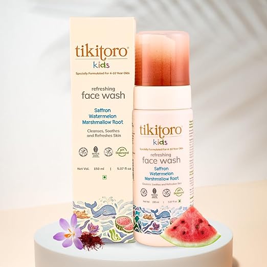Tikitoro Teens Refreshing Face Wash Age: 11+ - 150 ml Each (Pack of 2)