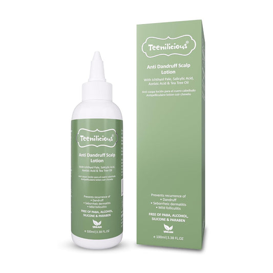 Teenilicious Anti-Dandruff Scalp Lotion With Azelaic Acid & Tea Tree Oil For Folliculitis 100ml