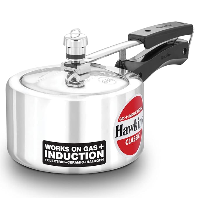 Hawkins Litre Classic Pressure Cooker Tall Design Induction Inner Lid Cooker