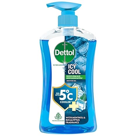 Dettol Body Wash Icy Cool and Shower Gel - 500 ml
