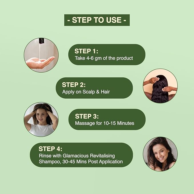 Glamacious Pre Shampoo Conditioning Hair Serum - 170 Ml
