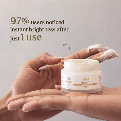 Vilvah Store Milk Mud Mask - 50 ml