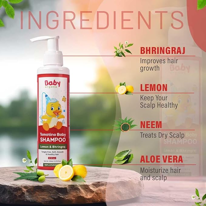 Babyorgano Nourishing Shampoo  - 200 ml