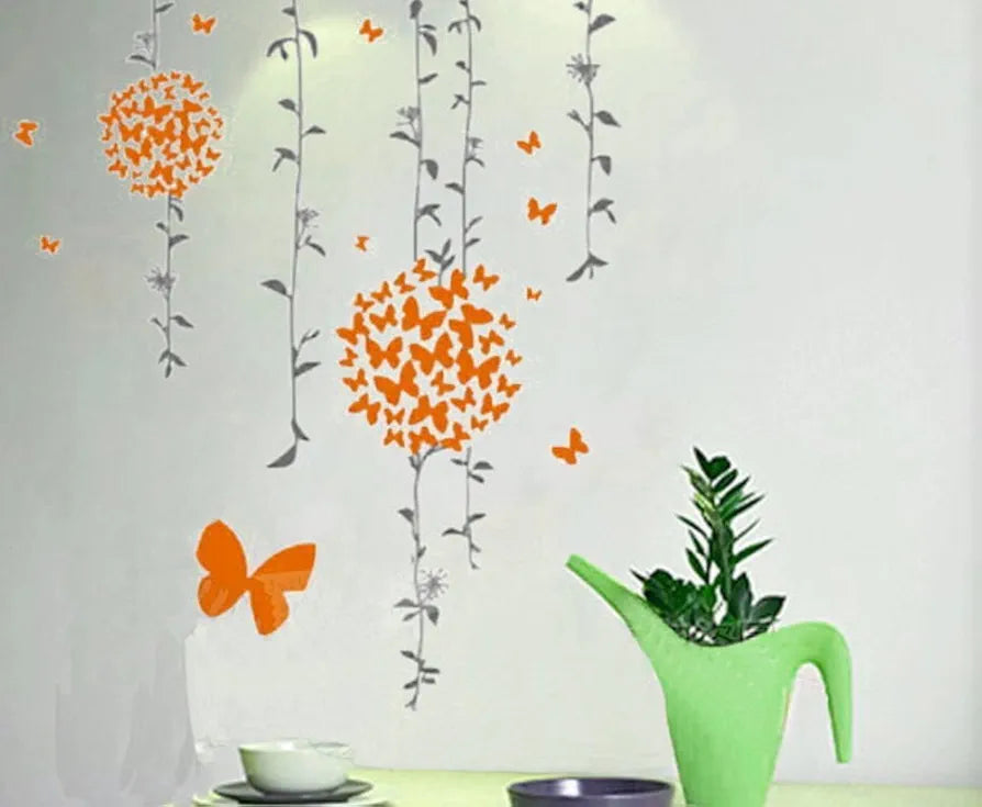 AH Decals Decorative Floral Vinyl Wall Stickers Floral_02