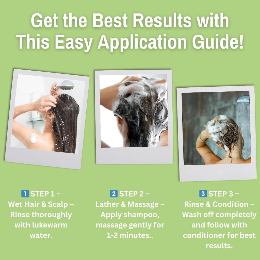 Greenviv 2% Saw Palmetto + 1% Caffeine + 2% Red Onion Anti-Hair Fall Shampoo - 200 ml