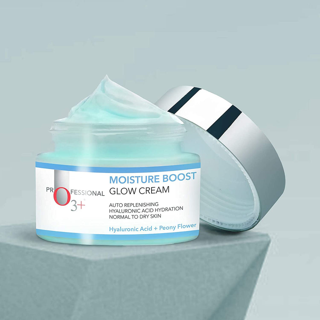 O3+ Moisture Boost Glow Cream For Women & Men (Normal To Dry Skin) (50Gm)