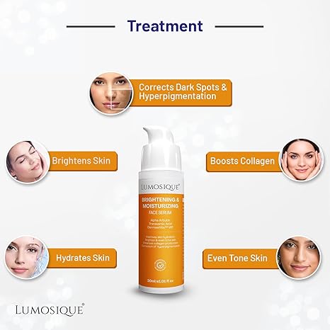 Lumosique Brightening And Moisturizing Face Serum - 30 ml
