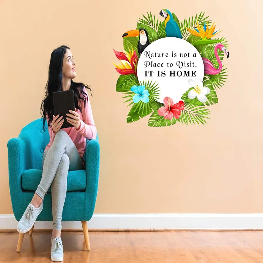 Rangoli Vinyl Wall Sticker Self-Adhesive Wall Decor Parent 2 Design-14