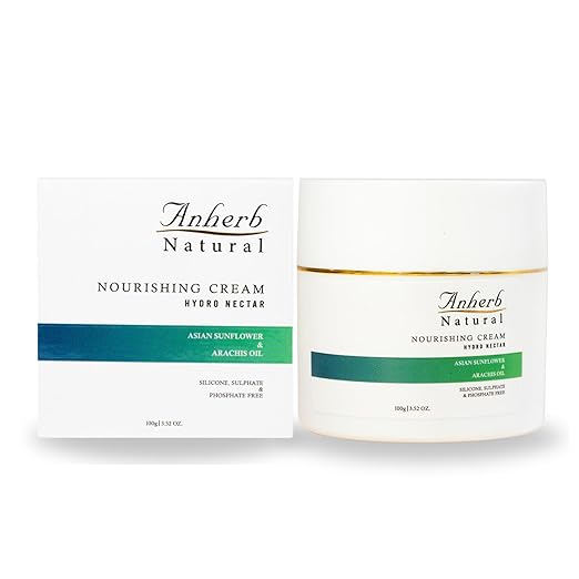 Anherb Natural Hydro Nectar Nourishing Cream For Silky - 100 gms