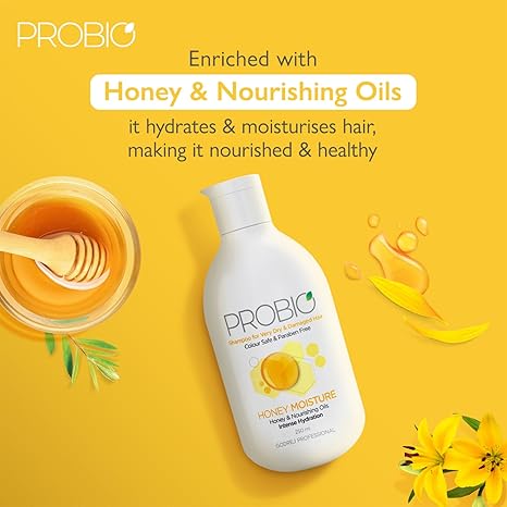Godrej Professional Probio Honey Moisture Shampoo - 250 ml