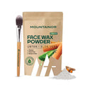 MOUNTAINOR Face Wax Powder with Ubtan & Aloevera, Full Body Painless Herbal Hair Remover Waxing Cream Powder for Women No Harmful Chemicals, No Irritation, No Skin Rashes - 100 gm