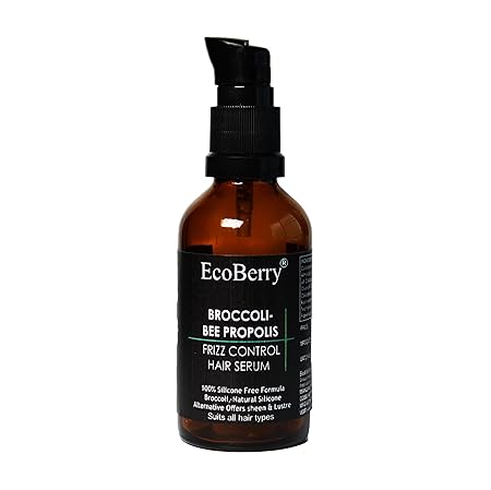 EcoBerry Broccoli Bee Propolis Frizz Control Hair Serum - 30 ml