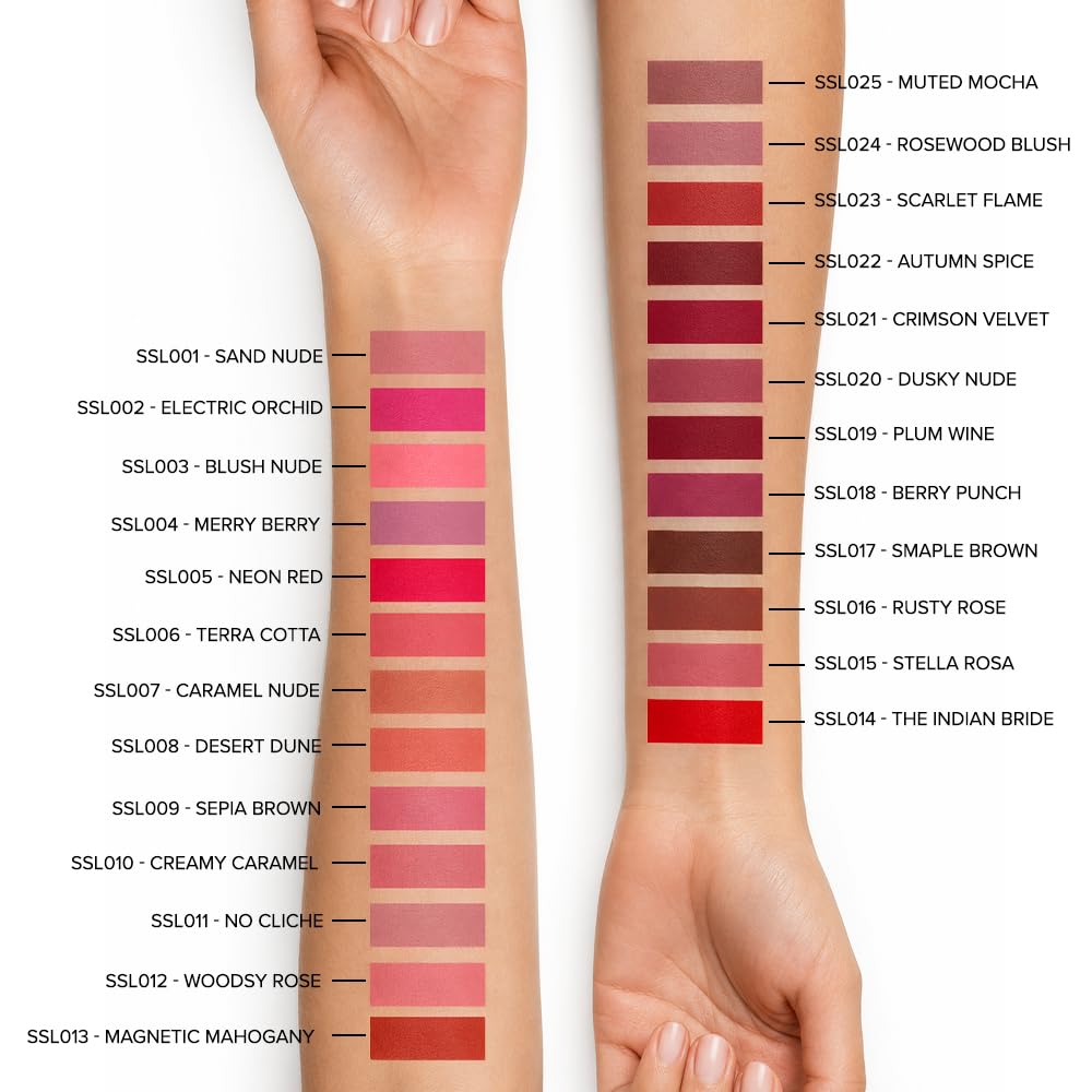 Daily Life Forever52 Sensational Lip | Matte Liquid Lipstick -Maple Brown-017