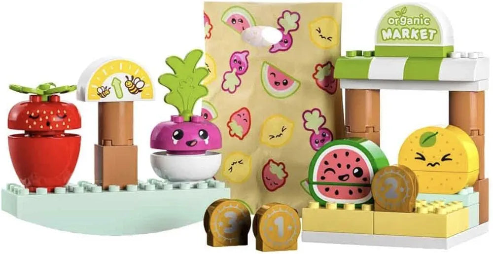 Lego Duplo My First Organic Market 10983 Building Toy Set ,Multi